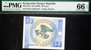 Kyrgyzstán, 50 Tyiyn 1993