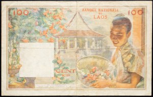 Laos, 100 Kipů 1957-1962