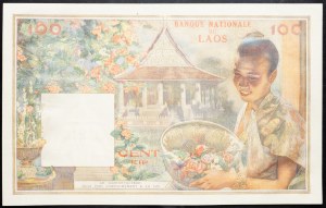 Laos, 100 Kipů 1957-1962