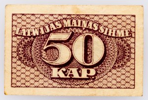 Lettonia, 50 Kapeika 1920