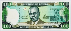 Liberia, 100 dollari 1999