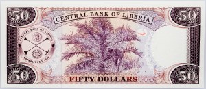 Libéria, 50 dolárov 2009