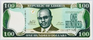 Liberia, 100 dolarów 2009