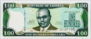 Libérie, 100 dolarů 2009