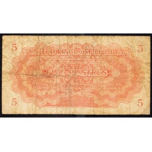 Libya, 5 Piastres 1951