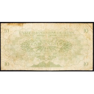 Libya, 10 Piastres 1951