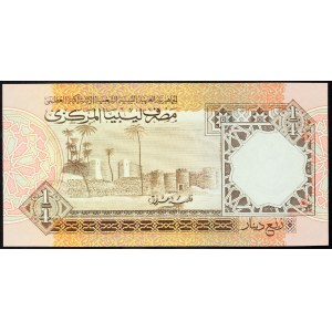 Libyen, 1/4 Dinar 1991