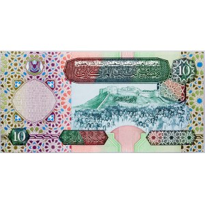 Libia, 10 dinarów 2002