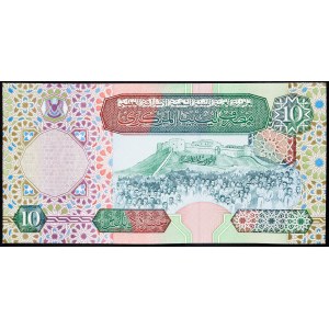 Libya, 10 Dinar 2002
