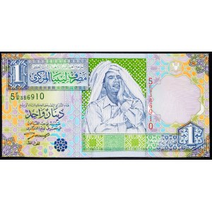 Libya, 1 Dinar 2002