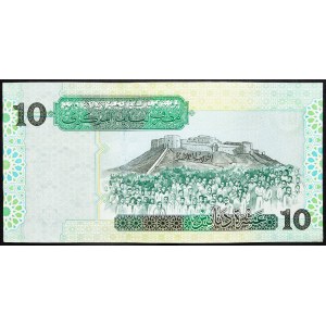 Libya, 10 Dinar 2004