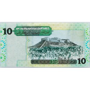 Libya, 10 Dinars 2004