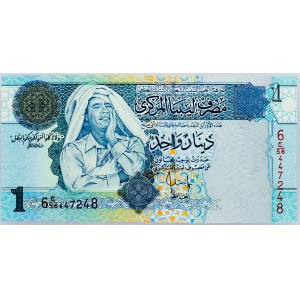 Libya, 1 Dinar 2004