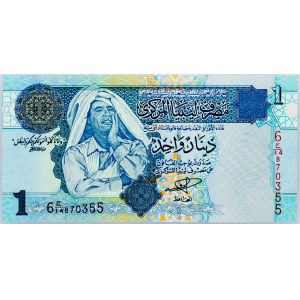 Libya, 1 Dinar 2004