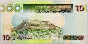 Libyen, 10 Dinar 2009
