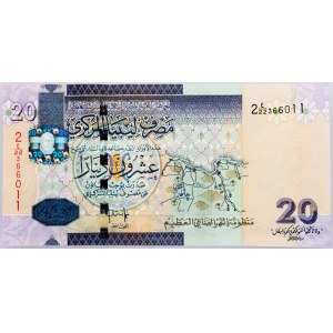 Libya, 20 Dinars 2009