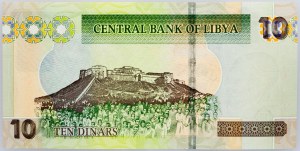 Libya, 10 Dinars 2011