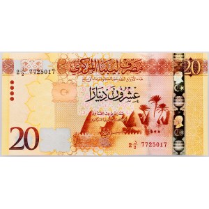 Libya, 20 Dinars 2015
