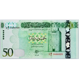 Libia, 50 dinarów 2016