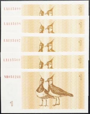 Lithuania, 1 Talonas 1992