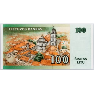 Lithuania, 100 Litu 2000