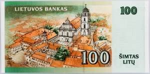 Lithuania, 100 Litu 2000