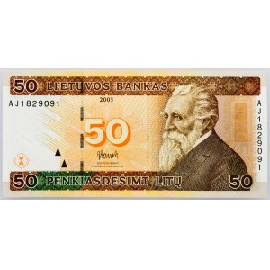 Lithuania, 50 Litu 2003