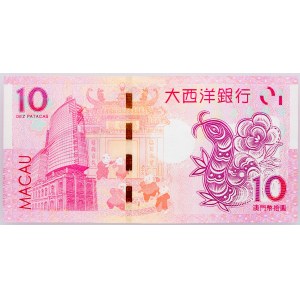 Macau, 10 Patacas 2013