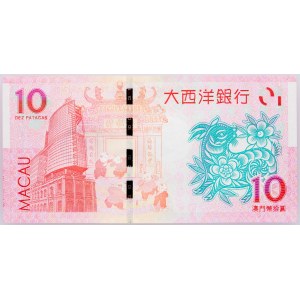 Macau, 10 Patacas 2015