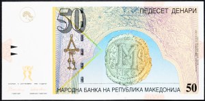 Macedonia, 50 Dinar 1996