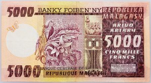 Madagaskar, 5000 Francs 1974