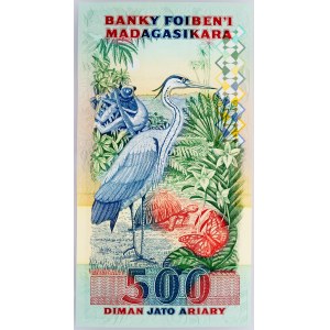 Madagascar, 2500 Francs 1992-1994