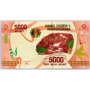 Madagascar, 5000 Ariary 2017