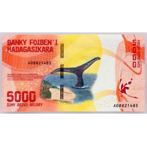 Madagascar, 5000 Ariary 2017