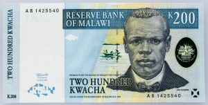 Malawi, 200 Kwacha 1997