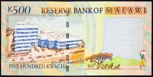 Malawi, 500 kwacha 2011