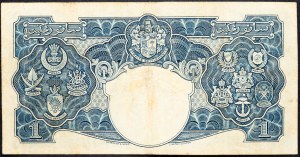 Malaysia, 1 Dollar 1941