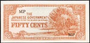 Malajsie, 50 centavos 1942