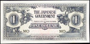 Malajsie, 1 dolar 1942