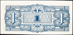 Malajsie, 1 dolar 1942