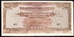 Malaysia, 100 Dollar 1944