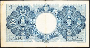 Malezja, 1 dolar 1953 r.