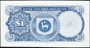 Malesia, 1 Ringgit 1967