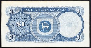Malaisie, 1 Ringgit 1972-1976