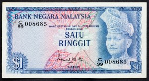 Malezja, 1 ringgit, 1976 r.