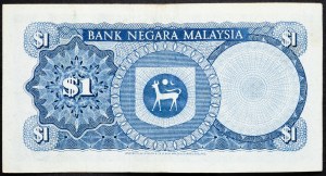 Malezja, 1 ringgit, 1976 r.