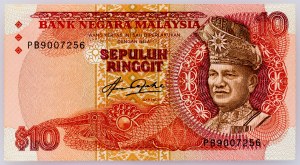 Malaisie, 10 Ringgit 1983-1984