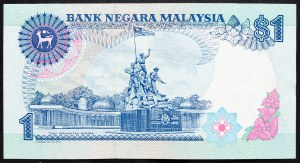 Malajzia, 1 ringgit 1989