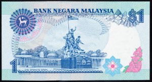 Malajzia, 1 ringgit 1989