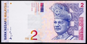 Malaysia, 2 Ringgit 1996